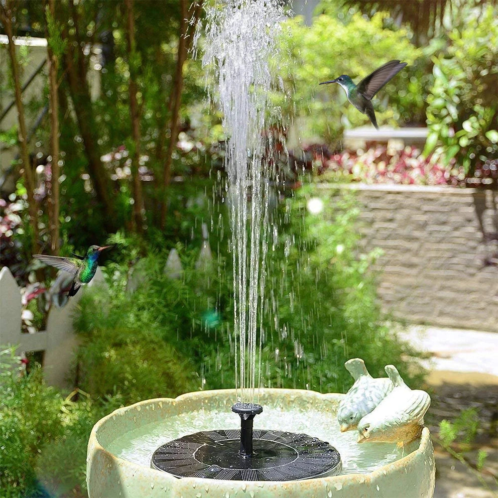 Solar Water Fountain