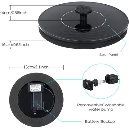 Solar Water Fountain