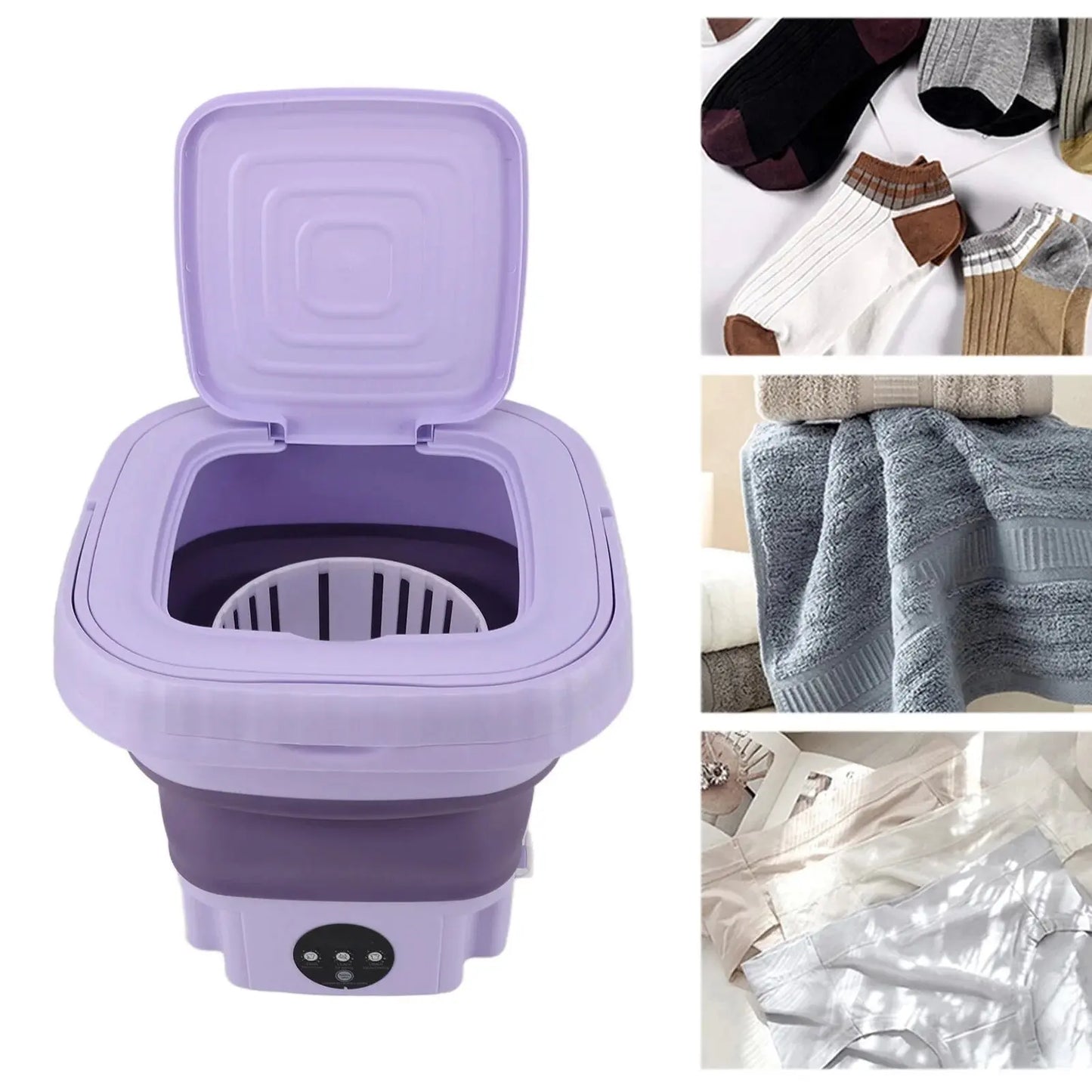 Foldable Travel Washer Pro